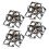 120Pcs Black Plastic Switch Box Repair Kit for Home and Office Use 2