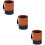 3Pcs Collapsible Car Trash Organizer Lightweight Portable Can 11