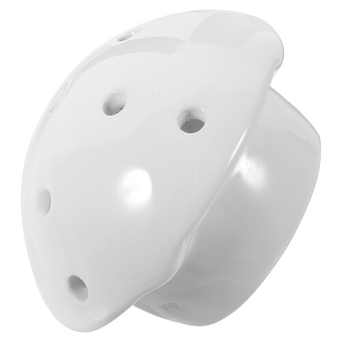 3Pcs Ceramic Urinal Drain Stoppers White Mens Bathroom Urinal Filter 2