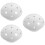 3Pcs Ceramic Urinal Drain Stoppers White Mens Bathroom Urinal Filter 9