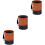 3Pcs Collapsible Car Trash Organizer Lightweight Portable Can 7
