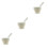 3Pcs White Garlic Press Kitchen Supplies Modern Pounder 5