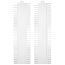 10Pcs Durable Transparent Nail Polish Practice Board for Manicure Use