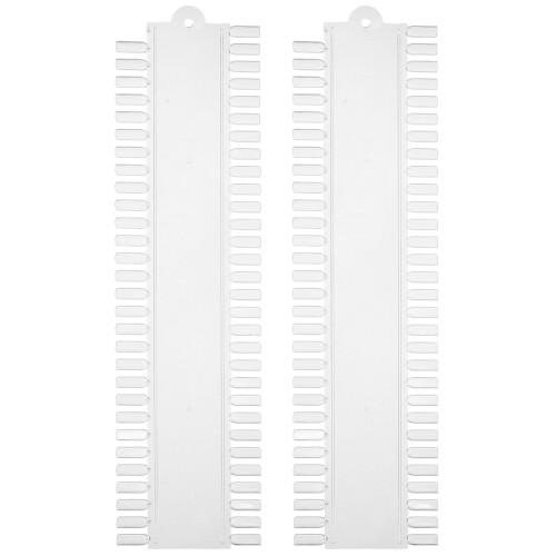 10Pcs Durable Transparent Nail Polish Practice Board for Manicure Use