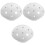 3Pcs Ceramic Urinal Drain Stoppers White Mens Bathroom Urinal Filter 5