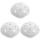3Pcs Ceramic Urinal Drain Stoppers White Mens Bathroom Urinal Filter 4