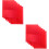 12Pcs Red Light Gel Sheets Steady Color Temperature for Photo Studio 8
