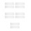 10Pcs Durable Transparent Nail Polish Practice Board for Manicure Use 9