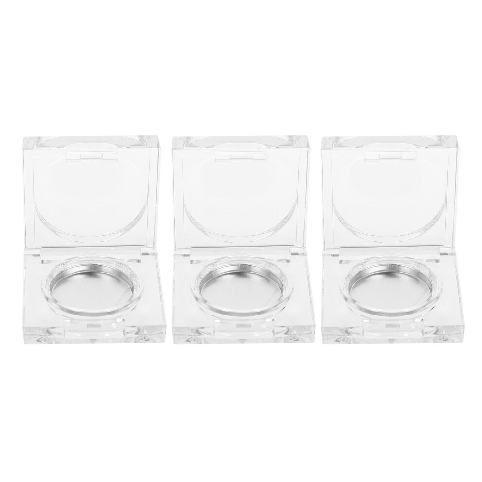 Vaguelly 30Pcs Refillable Plastic Cosmetics Tray Portable Eyeshadow Container
