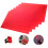 12Pcs Red Light Gel Sheets Steady Color Temperature for Photo Studio 11