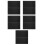 10Pcs Versatile Black Copy Paper for Tracing Patterns on Fabric Wood 5