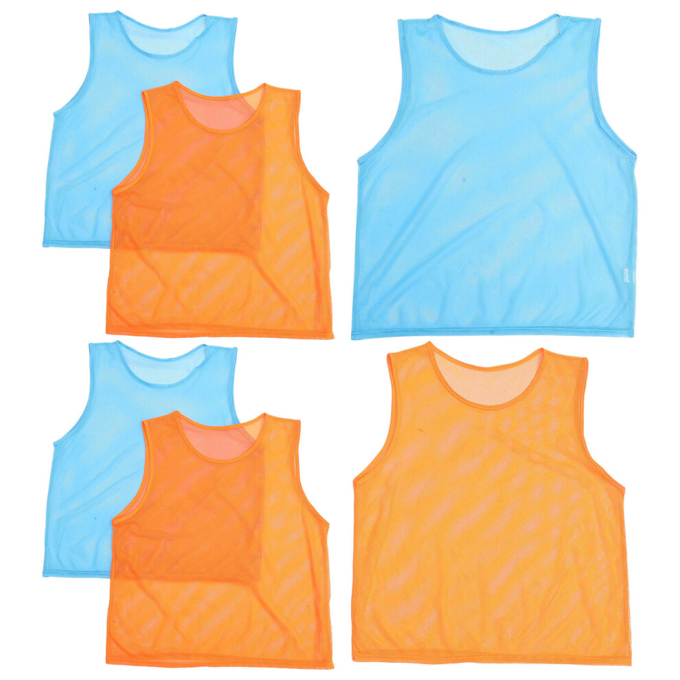 Photos - Football Kit 12Pcs Reusable Assorted Color Soccer Pinnies Lightweight Sports Vests