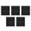 10Pcs Versatile Black Copy Paper for Tracing Patterns on Fabric Wood 8