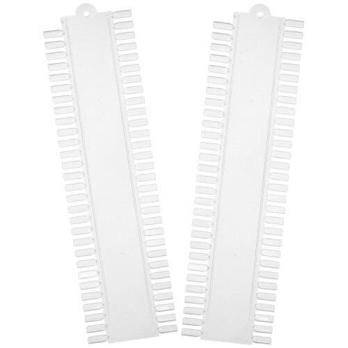 10Pcs Durable Transparent Nail Polish Practice Board for Manicure Use 1