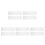 10Pcs Durable Transparent Nail Polish Practice Board for Manicure Use 11