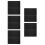 10Pcs Versatile Black Copy Paper for Tracing Patterns on Fabric Wood 10