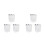 6Pcs Plastic Aquarium Hatchery Box Transparent Fish Nursery Tank 10