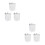 6Pcs Plastic Aquarium Hatchery Box Transparent Fish Nursery Tank 8