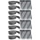 4Sets Black Flexible Landscape Edging for Garden Lawn and Path Borders 7