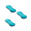 3Pcs Inflatable Outdoor Camping Pillow Sky-Blue Ergonomic Neck Support 6