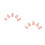 10Pcs Pink Nylon Lute Nail Protectors Comfortable String Instrument 10