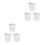 6Pcs Plastic Aquarium Hatchery Box Transparent Fish Nursery Tank 4