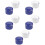 10Pcs Plastic Orthodontic Retainer Cases Compact Travel Brace Holders 7
