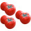 6Pcs Red Ceramic Chopstick Rest Creative Cutlery Holder Spoon for Home 1