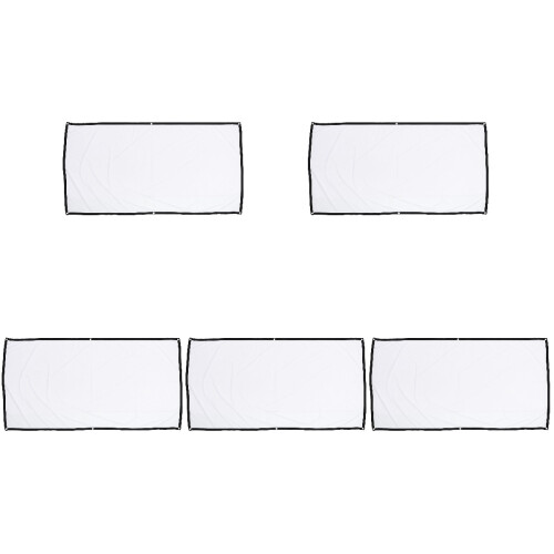 5Pcs Easy Install Portable Polyester Projector Screens for Home Cinema 2