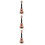 3Pcs Kids Ukulele Toy Light Brown Musical Instruments Educational Gift 6