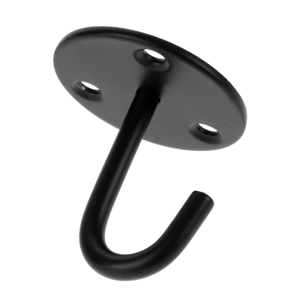 Photos - Other for Repair 3Pcs Heavy Duty Black Stainless Steel Ceiling Hooks for Hanging Plants