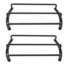 2Pairs Stylish Black Metal Car Speaker Grill Cover Subwoofer Guard