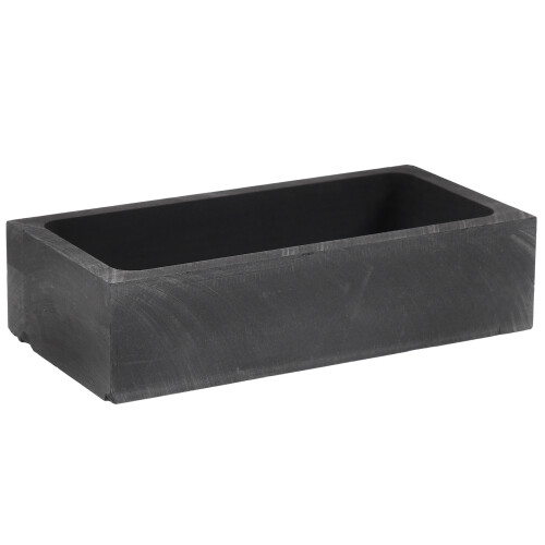 2Pcs Graphite Ingot Molds for Casting Metal Black Durable Lab Use 2