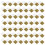 2000Pcs Gold Leaf Foil Paper Copper Material for Craft Cake Decoration 2