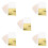 2000Pcs Gold Leaf Foil Paper Copper Material for Craft Cake Decoration 8