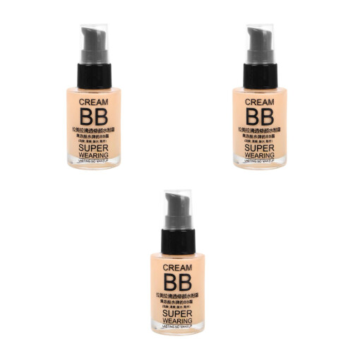 3Pcs Tinted Cream Light Yellow Liquid Foundation Cream 2