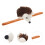 4Pcs Lightweight Cute Hedgehog Wrist Pin Cushions for Sewing Projects 9