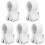 5Pcs Durable White Mic Holder Clips for School Use Microphone Stands 4