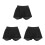 3Pcs Lightweight Comfy Maternity Shorts Over Belly for Postpartum Use 4