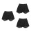 3Pcs Lightweight Comfy Maternity Shorts Over Belly for Postpartum Use 8