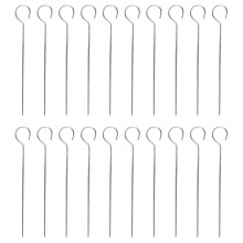 150Pcs Stainless Steel Bbq Skewers Metal Grill Sticks for Meat Veggies