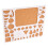 5Pcs Reusable Paper Quilling Template Board Multi-Color Cork Material 1