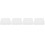 4Pcs Plastic Bunny Cage Toilet Litter Box Leakproof White 5