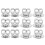 24Pairs Sterling Silver Secure Earring Backs Lightweight for Women 1