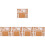 5Pcs Reusable Paper Quilling Template Board Multi-Color Cork Material 6