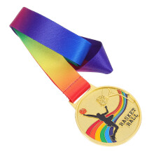 10St Kinder Medailles Zinklegering Met Lint Voor Sport En Cadeau