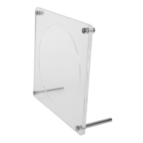 3Pcs Chic Transparent Acrylic Cd Stand Racks for Desktop and DIY 2