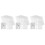 30Pcs Clear Waterproof Book Sleeves Transparent Cpp Protective Covers 5