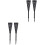 4Pcs Plastic Cemetery Flower Vases with Spikes for Headstone Display 4