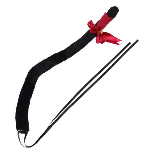 2Pcs Plush Cat Cosplay Tail Accessory Cute Costume Decoration 2